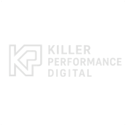 Killer performance digital logo